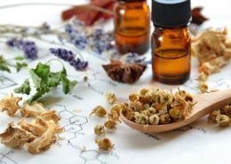 herbs essential oils